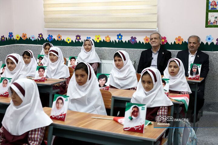 مراسم بازگشایی مدارس با حضور رئیس جمهور