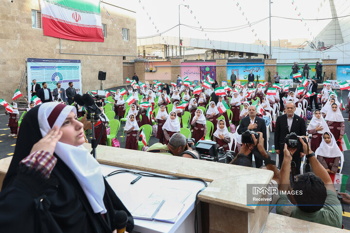 مراسم بازگشایی مدارس با حضور رئیس جمهور