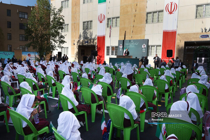 مراسم بازگشایی مدارس با حضور رئیس جمهور