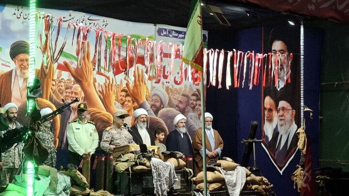 نمایش اقتدار ۶ هزار نیروی بسیجی در رزمایش «جان‌فدا» آمل