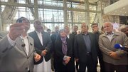 بازدید وزیر راه و شهرسازی از پروژه راه‌آهن چابهار–زاهدان 