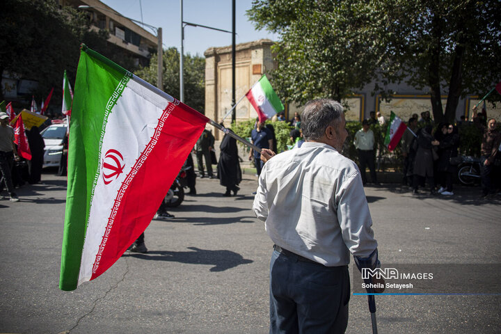 رزمایش جان‌فدای ایران در شیراز