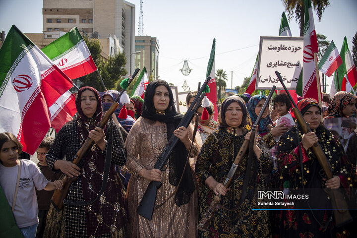 رزمایش جان‌فدای ایران در شیراز