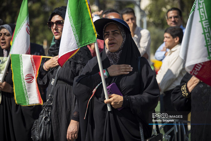 رزمایش جان‌فدای ایران در شیراز