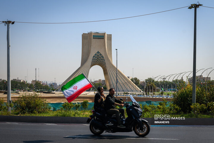 رزمایش 40 هزار موتورسوار جانفدای ایران