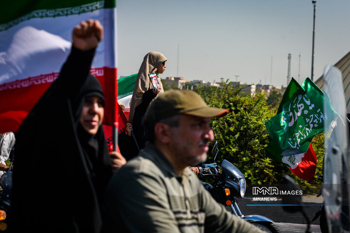 رزمایش 40 هزار موتورسوار جانفدای ایران