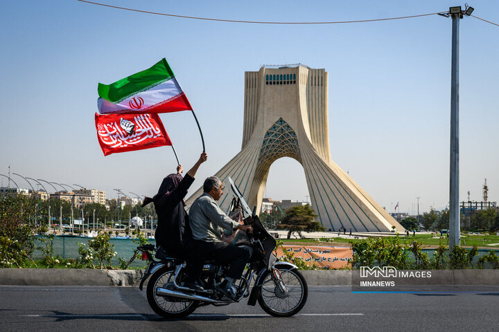 رزمایش 40 هزار موتورسوار جانفدای ایران
