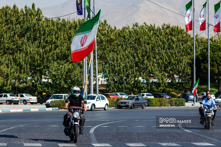 رزمایش 40 هزار موتورسوار جانفدای ایران