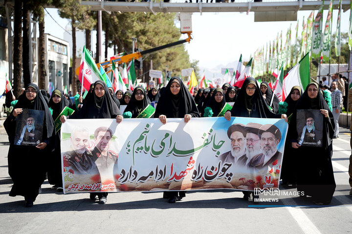 رزمایش جان‌فدای ایران در کرمان