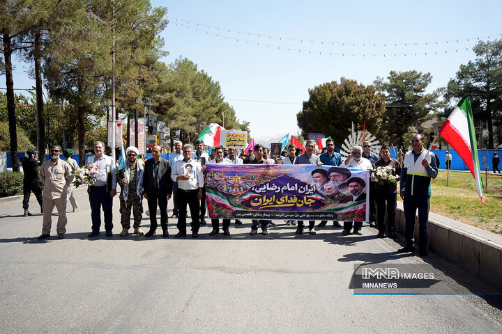 رزمایش جان‌فدای ایران در کرمان