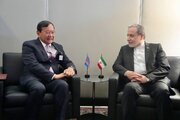 دیدار وزرای خارجه ایران و کامبوج در نیویورک