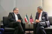 دیدار وزرای خارجه ایران و مالزی در نیویورک