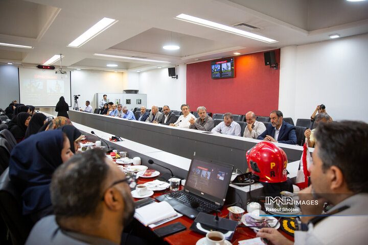 نشست خبری مدیرعامل سازمان آتش‌نشانی و خدمات ایمنی شهرداری