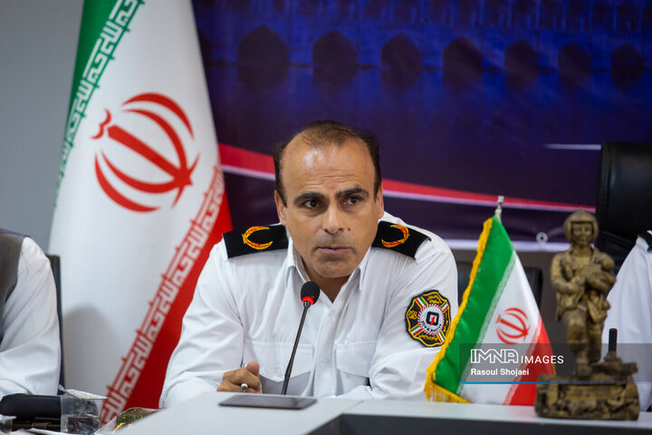 نشست خبری مدیرعامل سازمان آتش‌نشانی و خدمات ایمنی شهرداری