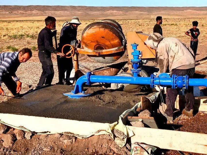 رفع تنش آبی از ۴ روستا با بیش از ۲۱۰۰ نفر جمعیت در میان‌جلگه