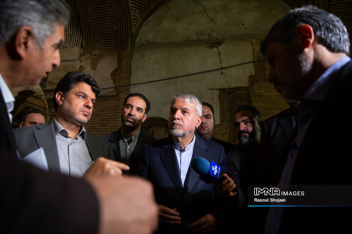 سفر وزیر میراث فرهنگی به اصفهان