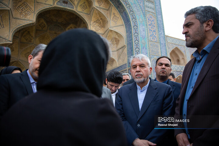 سفر وزیر میراث فرهنگی به اصفهان