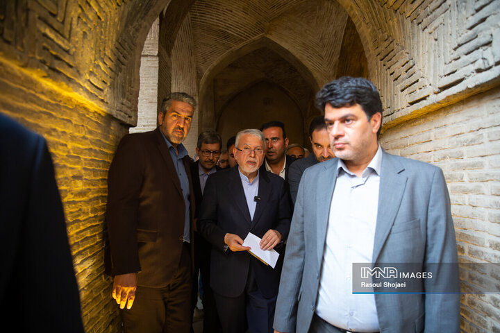 سفر وزیر میراث فرهنگی به اصفهان