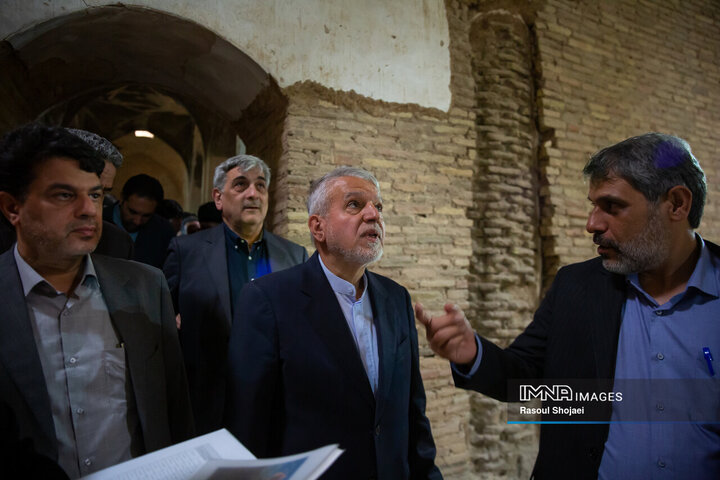 سفر وزیر میراث فرهنگی به اصفهان
