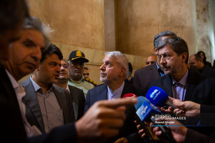 سفر وزیر میراث فرهنگی به اصفهان