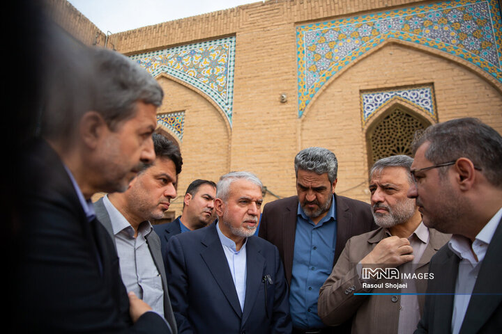 سفر وزیر میراث فرهنگی به اصفهان