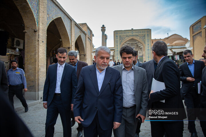 سفر وزیر میراث فرهنگی به اصفهان
