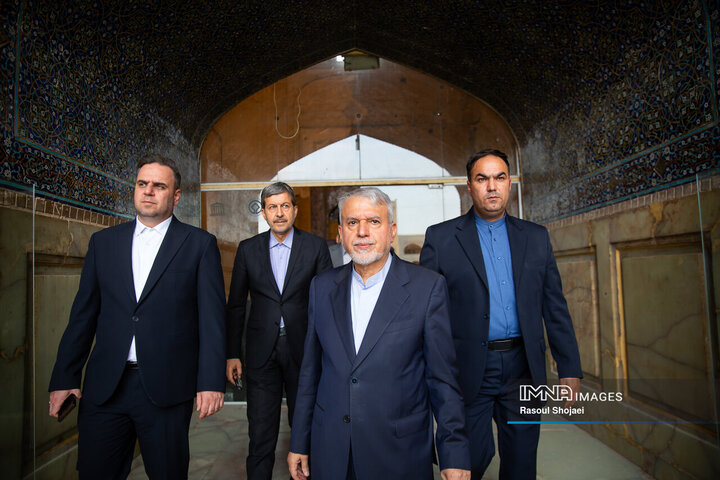 سفر وزیر میراث فرهنگی به اصفهان