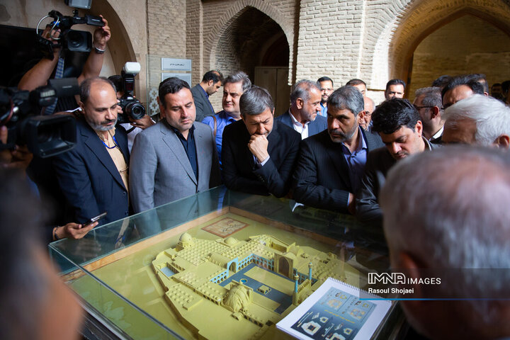 سفر وزیر میراث فرهنگی به اصفهان