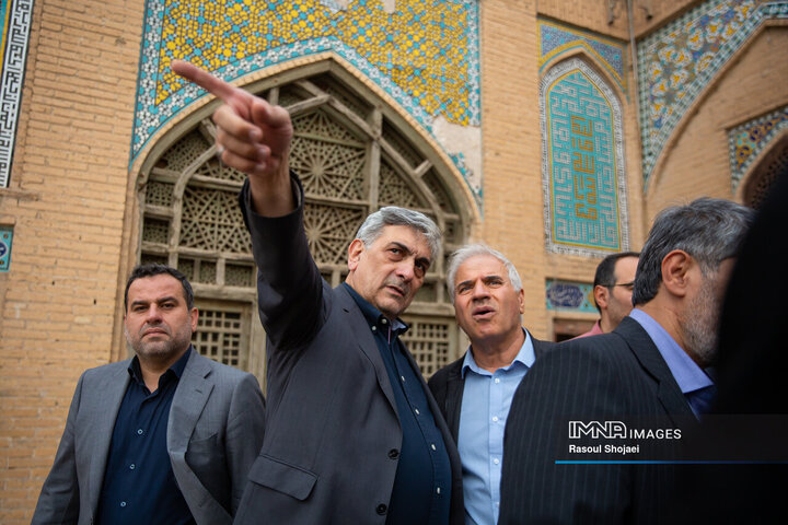 سفر وزیر میراث فرهنگی به اصفهان
