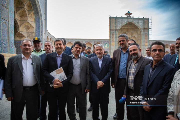 سفر وزیر میراث فرهنگی به اصفهان