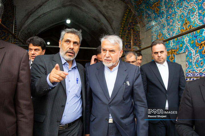 سفر وزیر میراث فرهنگی به اصفهان