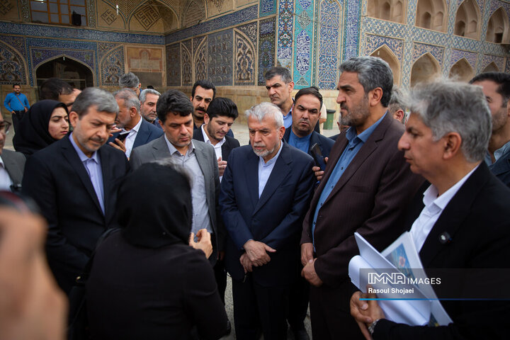 سفر وزیر میراث فرهنگی به اصفهان
