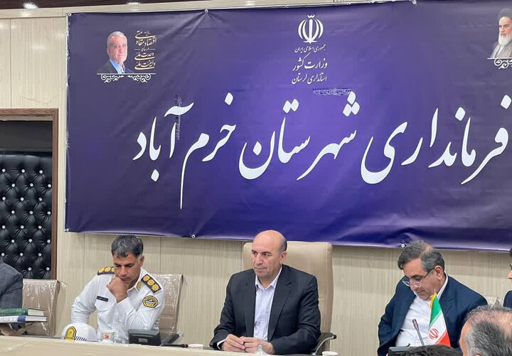 فرماندار خرم‌آباد بر آمادگی دستگاه‌ها برای احتمال وقوع سیلاب تأکید کرد