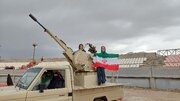 ۵۰ هزار کرمانشاهی پای کار ایران/ «جان‌فدایان» زیر باران هم به میدان آمدند