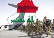 تصویر خروج ذلت‌بار آخرین نظامی و هواپیمای ارتش تروریست آمریکا از عراق