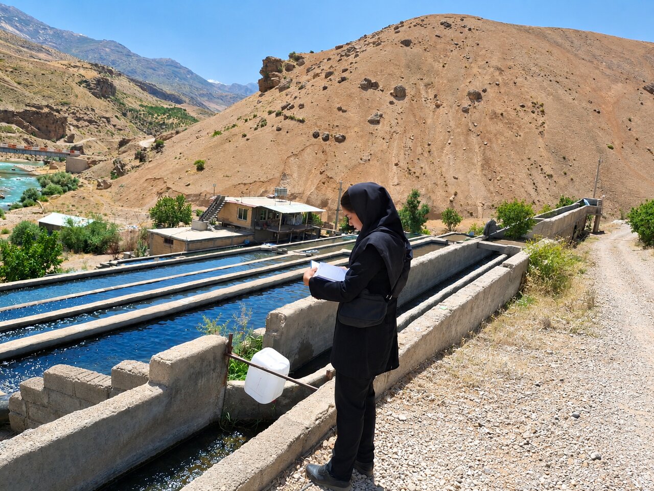 از کار اداری تا کارآفرینی در شیلات؛ روایت زنی که سرمایهاش را به آب زد