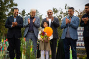 آیین افتتاحیه معنوی جشنواره فیلم کودکان و نوجوانان در گلستان شهدای اصفهان برگزار شد
