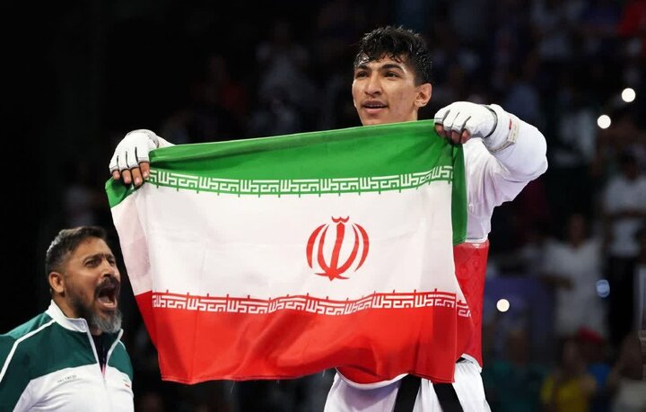 آرین سلیمی طلای شانزدهم کاروان ایران را مقتدرانه صید کرد
