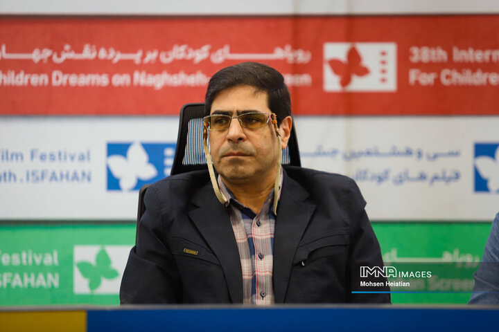 میرحسین ستوده‌فر، مدیر اجرایی سی‌وهشتمین جشنواره بین‌المللی فیلم‌های کودکان و نوجوانان