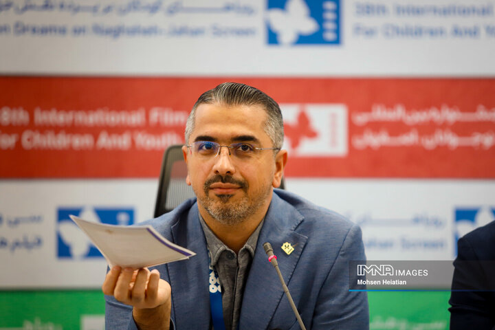 حامد جعفری، دبیر سی‌وهشتمین جشنواره بین‌المللی فیلم‌های کودکان و نوجوانان اصفهان