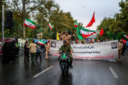 فیلم| بام ایران با حضور ۳۰ هزار نفر، صحنه برگزاری رزمایش «جان‌فدایان» شد