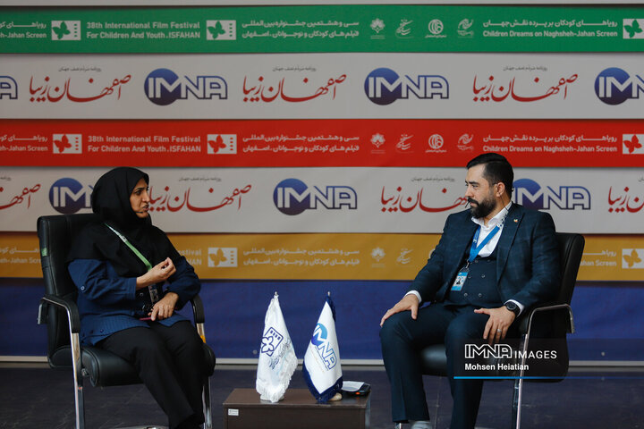 علیرضا خاکسار مسئول کمیته برنامه‌های جنبی سی‌وهشتمین جشنواره فیلم‌های کودکان و نوجوانان