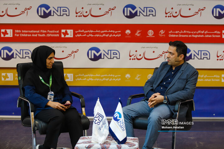 پاویون خبرگزاری ایمنا در سی‌و‌هشتمین جشنواره فیلم کودک