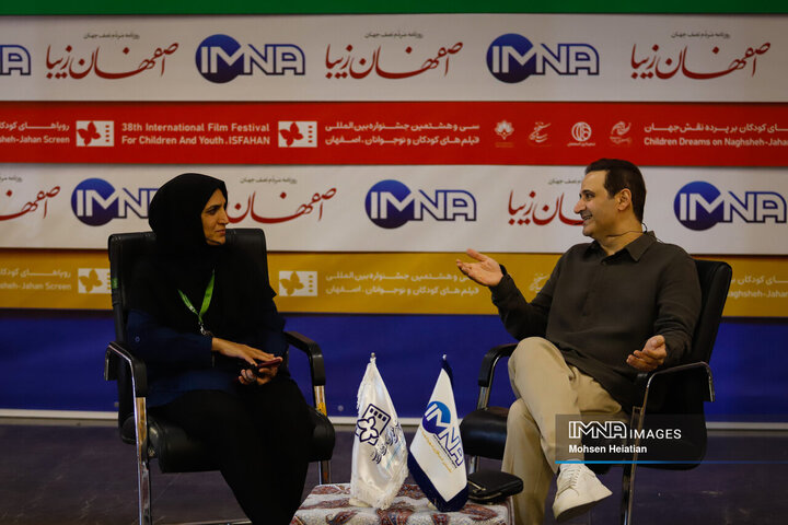پاویون خبرگزاری ایمنا در سی‌و‌هشتمین جشنواره فیلم کودک