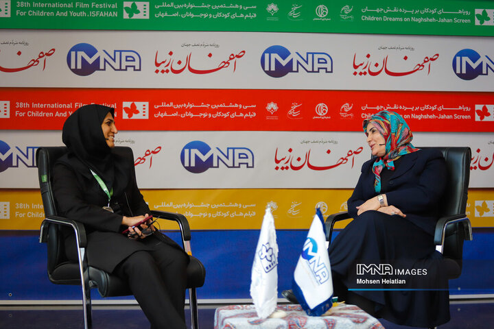 پاویون خبرگزاری ایمنا در سی‌و‌هشتمین جشنواره فیلم کودک