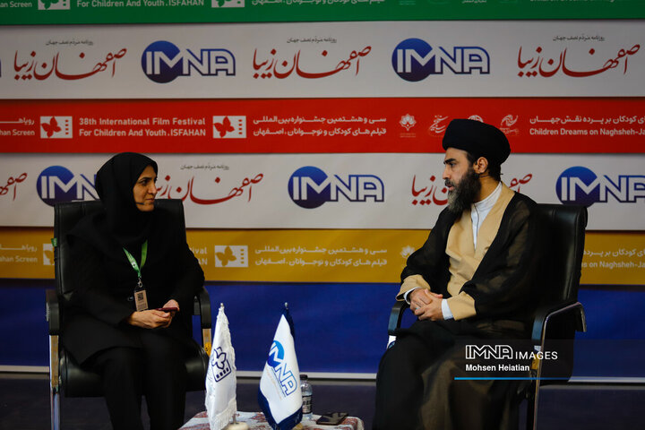 پاویون خبرگزاری ایمنا در سی‌و‌هشتمین جشنواره فیلم کودک