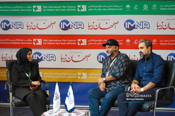 پاویون خبرگزاری ایمنا در سی‌و‌هشتمین جشنواره فیلم کودک