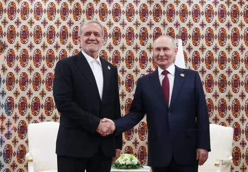 پوتین و پزشکیان روز جمعه با یکدیگر دیدار می‌کنند