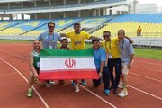 ۲ طلا برای دوومیدانی‌کاران ایران در مسابقات ناشنوایان آسیا