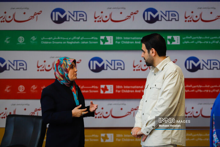 پاویون خبرگزاری ایمنا در سی‌و‌هشتمین جشنواره فیلم کودک